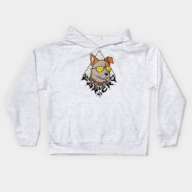 Dog Far Cray 5 Kids Hoodie by TonyIndustry